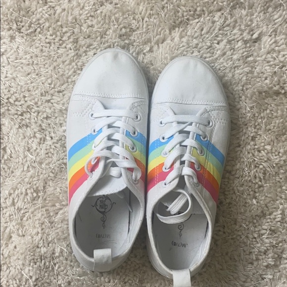 Rainbow tennis shoes - Picture 1 of 3